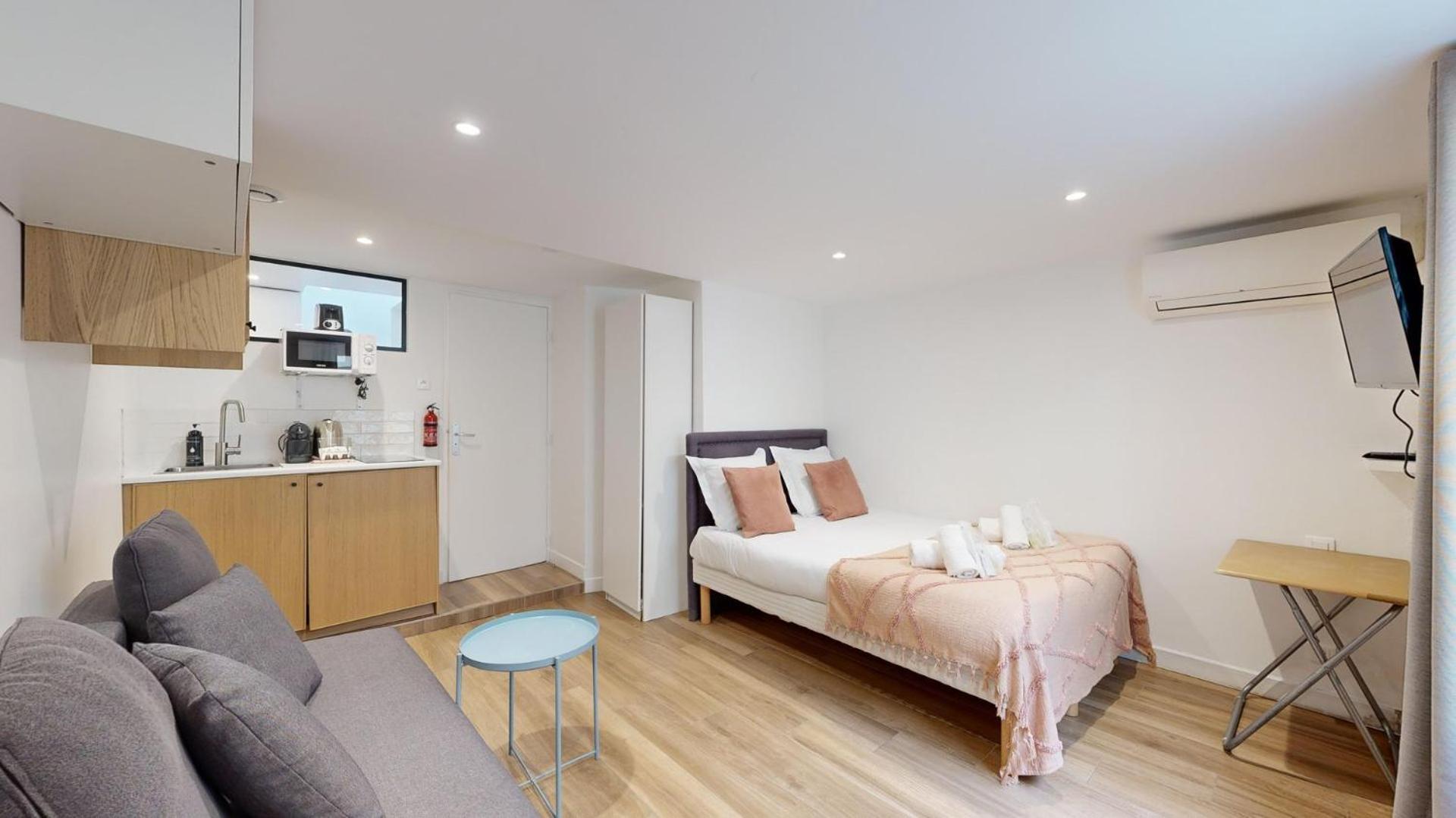 135 Suite Franck - Charmant Studio A Paris Exterior foto